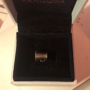Pandora cheerleading charm